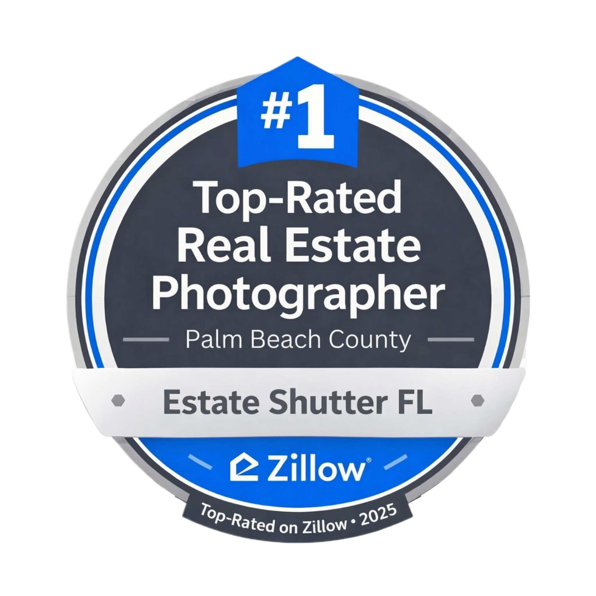 Zillow #1 Top-Rated Real Estate Photographer Palm Beach County 2025